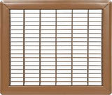 Imperial RG1199 Air Grille, 8 in L, 14 in W, Steel, Brown
