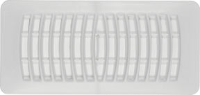 Imperial RG1449 Floor Register, 2-1/4 in L, 12 in W, Polystyrene, White