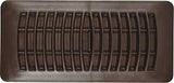 Imperial RG1293 Floor Register, 10 in W Duct Opening, 4 in H Duct Opening, Polystyrene, Brown