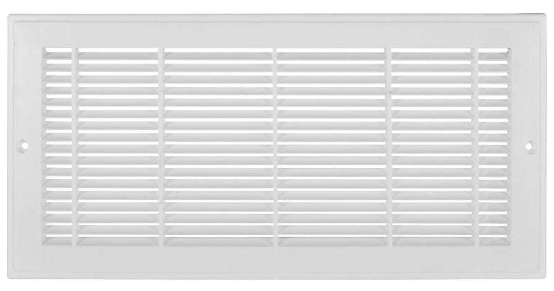 Imperial RG3010 Sidewall Grille, 13-1/4 in L, 7-1/4 in W, Polystyrene, White