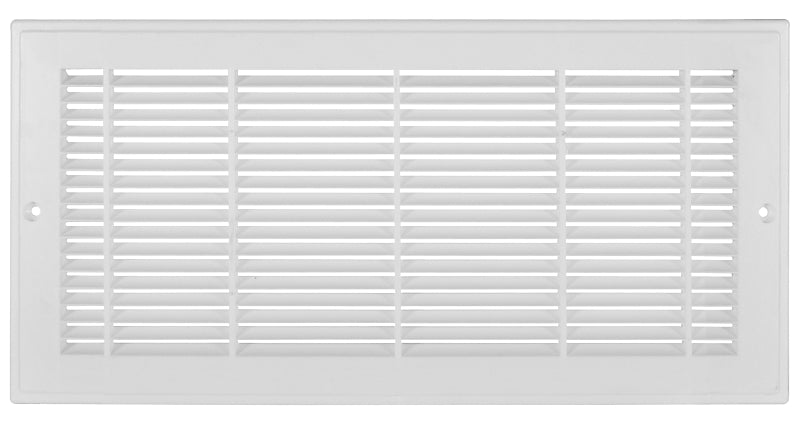 Imperial RG2293 Sidewall Grille, 15-1/4 in L, 9-1/4 in W, Polystyrene, White