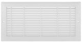 Imperial RG2293 Sidewall Grille, 15-1/4 in L, 9-1/4 in W, Polystyrene, White