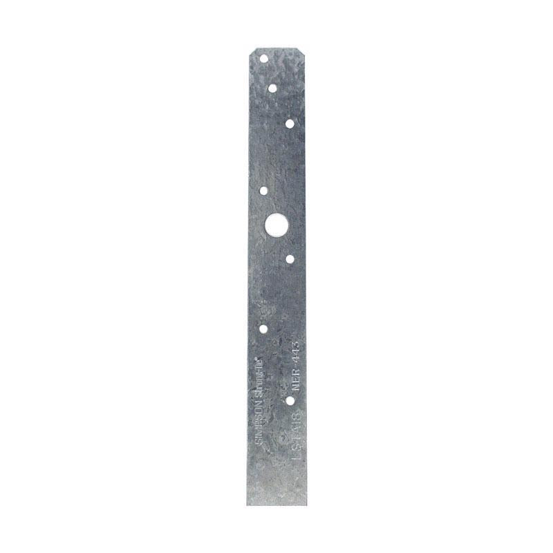 Simpson Strong-Tie 18 in. H X 1.25 in. W 20 Ga. Galvanized Steel Strap, Pack of 50