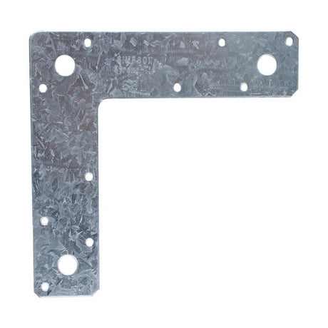 Simpson Strong-Tie 6 in. H X 6 in. W 14 Ga. Galvanized Steel L Strap, Pack of 10