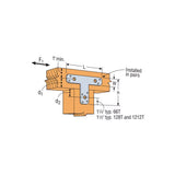 Simpson Strong-Tie 5 in. H X 6 in. W 14 Ga. Galvanized Steel T Strap, Pack of 10