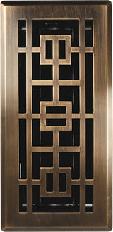 Imperial RG3284 Floor Register, 12 in W Duct, Polystyrene