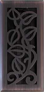 Imperial RG3280 Floor Register, 4 in H Duct Opening, Polystyrene