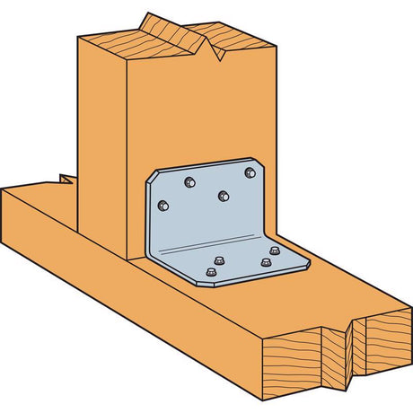 Simpson Strong-Tie 2 in. W X 2.8 in. L Galvanized Steel Angle