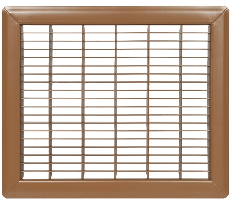 Imperial RG1191 Air Grille, 8 in L, 12 in W, Steel, Brown