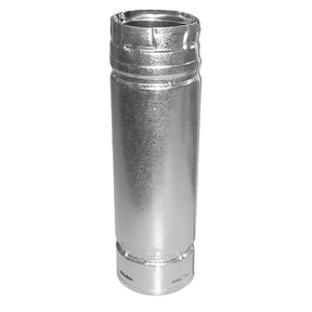 DuraVent PelletVent 3PVL-06R Straight Pipe, 3 in Dia, 6 in L, Stainless Steel
