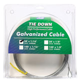 Tie Down Engineering Galvanized Steel 1/16 in. D X 50 ft. L Aircraft Cable