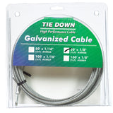 Tie Down Engineering Galvanized Steel 1/8 in. D X 50 ft. L Aircraft Cable