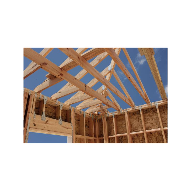Simpson Strong-Tie 3.3 in. W X 4.9 in. L Galvanized Steel L-Angle