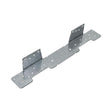 Simpson Strong-Tie ZMax 11 in. H X 1.55 in. W 18 Ga. Galvanized Steel Stringer Connector, Pack of 25