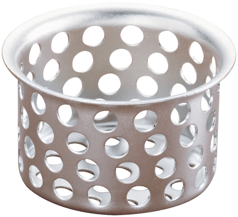 Plumb Pak PP820-31 Basket Strainer, 1-1/2 in Dia, Chrome-Plated