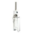 Prime-Line U 9919 Patio Door Lock, Different Key, Zinc, White, 3/16, 1/8, 1/4 in Thick Door