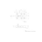 Ace 2.5 in. L Polished Stainless Steel Heavy Duty Barrel Bolt 1 pk