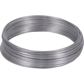 HILLMAN 50 ft. L Galvanized Steel 12 Ga. Wire, Pack of 12