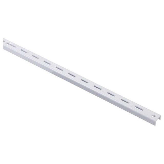 Knape & Vogt White Steel Regular Duty Bracket 16 Ga. 24 in. L, Pack of 10