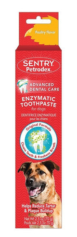 Sergeant's 51101 Dog Toothpaste, Paste, Poultry, 2.5 oz Tube