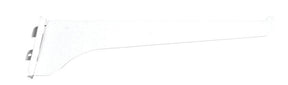 Knape & Vogt White Steel Regular Duty Bracket 16 Ga. 10 in. L 160 lb, Pack of 10