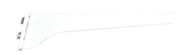 Knape & Vogt White Steel Regular Duty Bracket 16 Ga. 10 in. L 160 lb, Pack of 10