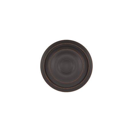 Schlage Georgian Aged Bronze Passage Door Knob 1-3/4 in.