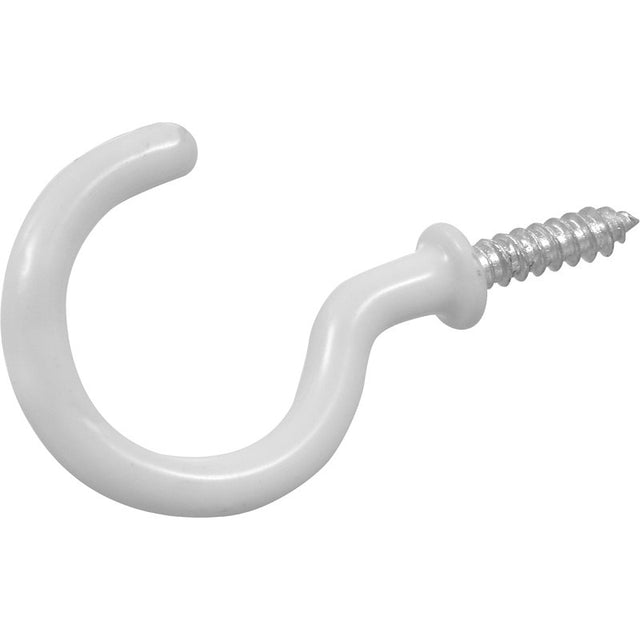 OOK 50357 Mug Hook, 1-1/4 in L, Vinyl-Coated