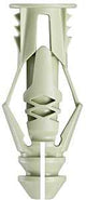 Cobra Anchors 173R Wall Anchor, Polyethylene, Chrome, 61 lb