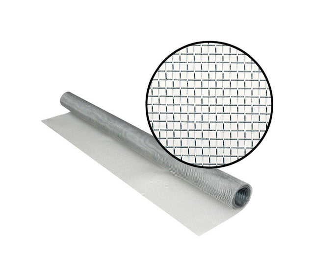 Phifer Wire 28 in. W X 84 in. L Silver Aluminum Insect Screen Cloth, Pack of 8