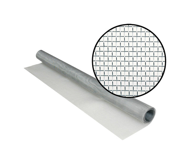 Phifer Wire 30 in. W X 84 in. L Silver Aluminum Insect Screen Cloth, Pack of 8