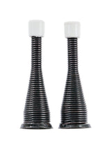 Ace 3 in. W Metal Oil Rubbed Bronze Bronze Spring Broad Base Door Stop Mounts to door and wall 1/8 i, Pack of 5