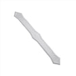 Amerimax 0.25 in. H X 2 in. W X 13.5 in. L White Aluminum K Downspout Strap, Pack of 50