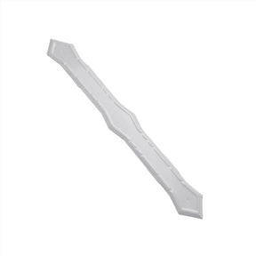 Amerimax 0.25 in. H X 2 in. W X 13.5 in. L White Aluminum K Downspout Strap, Pack of 50