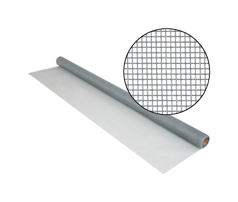 Phifer Wire 32 in. W X 84 in. L Gray Fiberglass Screen Cloth, Pack of 8
