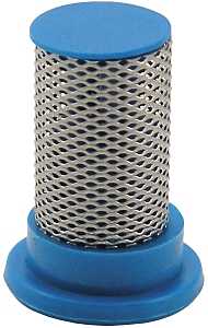 Green Leaf Y8139004 6PK Tip Filter, Spray, Polypropylene/Stainless Steel, Blue