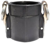 Green Leaf 300D Camlock Coupling, 3 in, Female Coupler x FNPT, Plastic