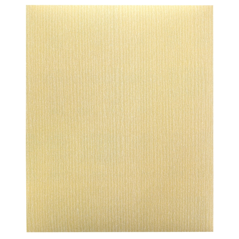 Gator 3388 Sanding Sheet, 11 in L, 9 in W, 320 Grit, Aluminum Oxide Abrasive, Latex Paper Backing