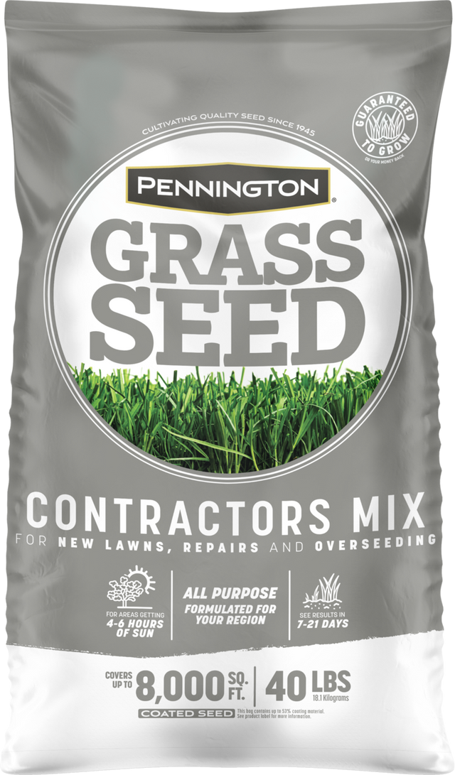 Pennington 100528346 North Contractors Seed Mix, 40 lb Bag