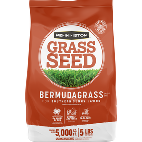 Pennington 100532363 Grass Seed, 5 lb, Bermuda