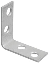 National Hardware 115BC Series N113-159 Corner Brace, 1-1/2 in L, 5/8 in W, Galvanized Steel, 0.08 Thick Material