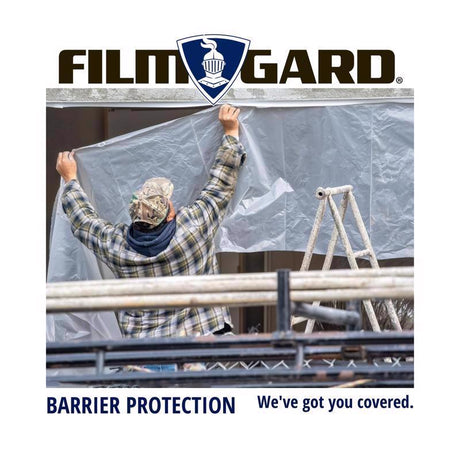 Film-Gard Plastic Sheeting 6 mil X 8 ft. W X 100 ft. L Polyethylene Clear 1 pk