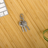 Nite Ize S-Biner 1.8 in. D Stainless Steel Silver Carabiner Key Holder