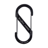Nite Ize S-Biner 1.8 in. D Stainless Steel Black Carabiner Key Holder