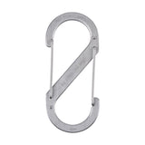 Nite Ize S-Biner 1.8 in. D Stainless Steel Silver Carabiner Key Holder