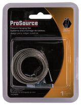 ProSource PH-121128-PS Picture Hanging Kit, 30 lb, Steel, Zinc, Zinc, Nail-In Mounting