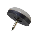 Ace White 7/8 in. Nail-On Plastic Sliders 8 pk