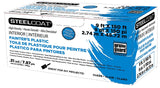 Petoskey Plastics FG-P9934-28B Painter Plastic, 150 ft L, 9 ft W, 0.31 mil Thick, Clear