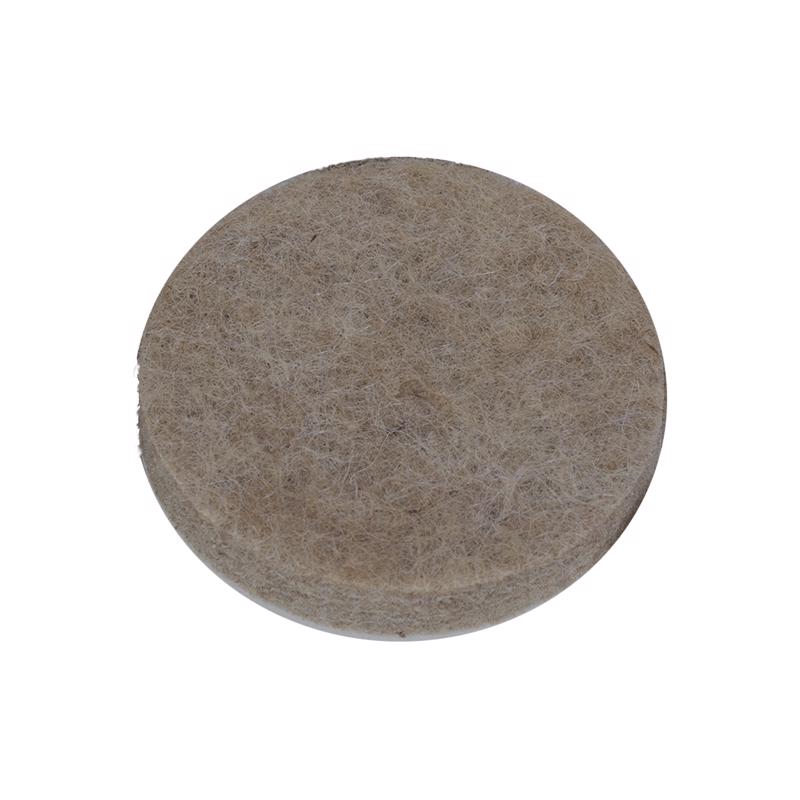 Ace Felt Self Adhesive Protective Pad Beige Round 1 in. W 48 pk