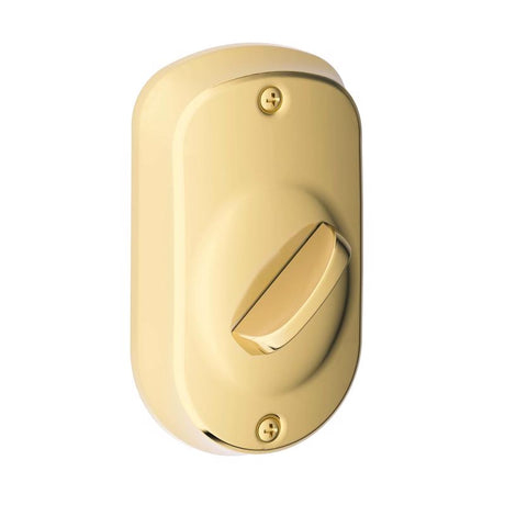 Schlage Bright Brass Steel Electronic Deadbolt